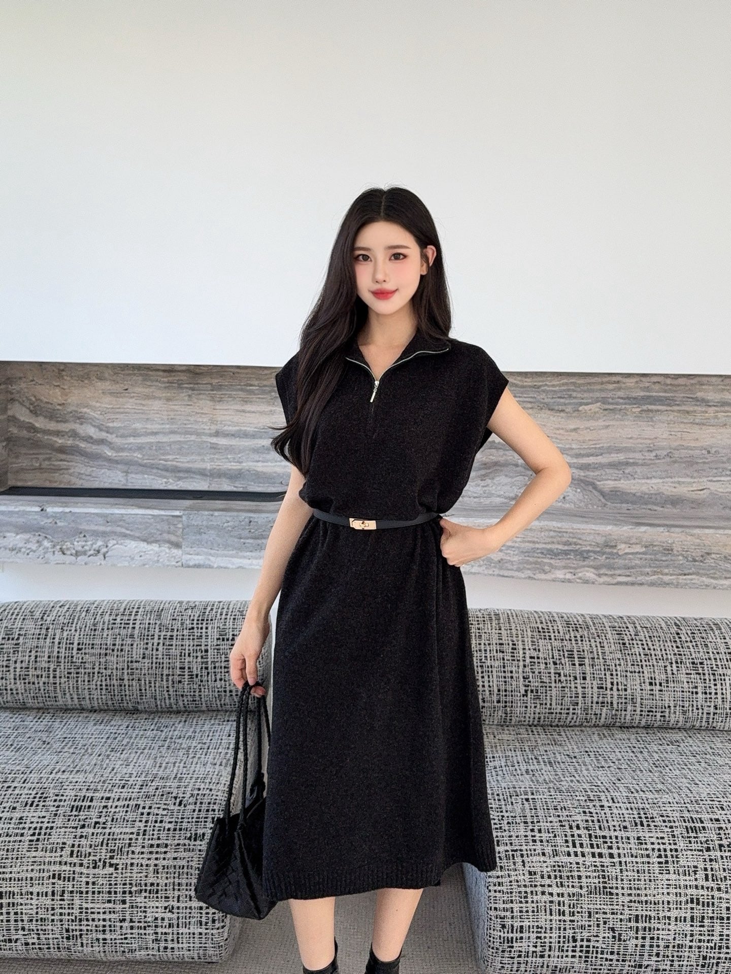 Herm 25fw knitted dress
