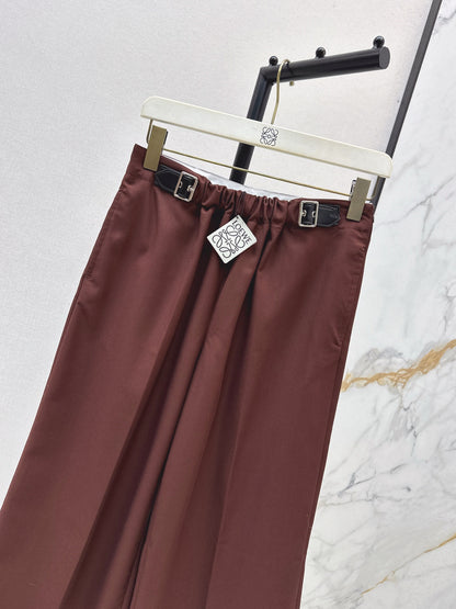 Loe 25fw wide-leg pants
