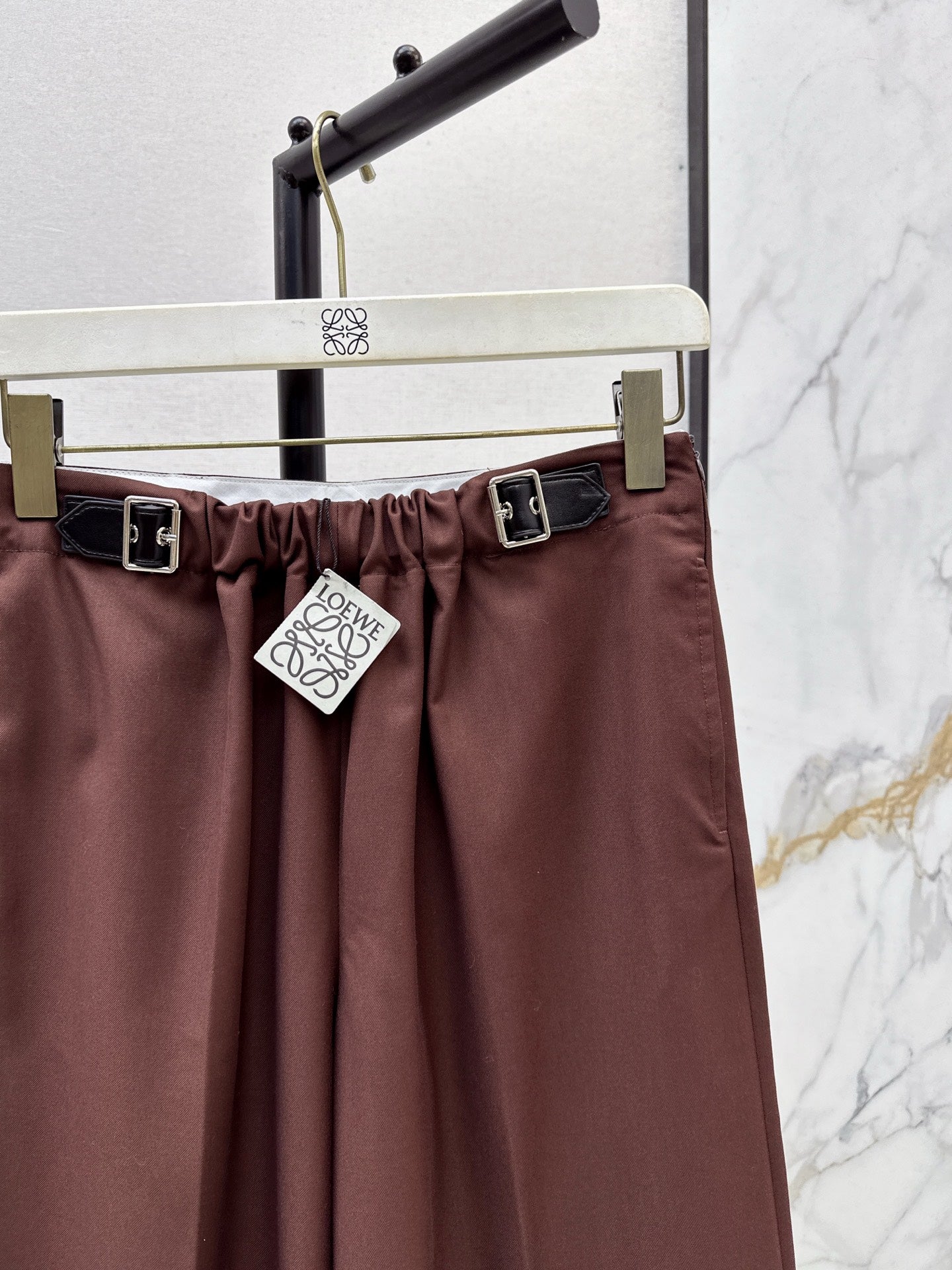 Loe 25fw wide-leg pants