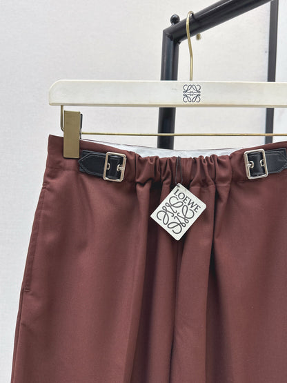 Loe 25fw wide-leg pants