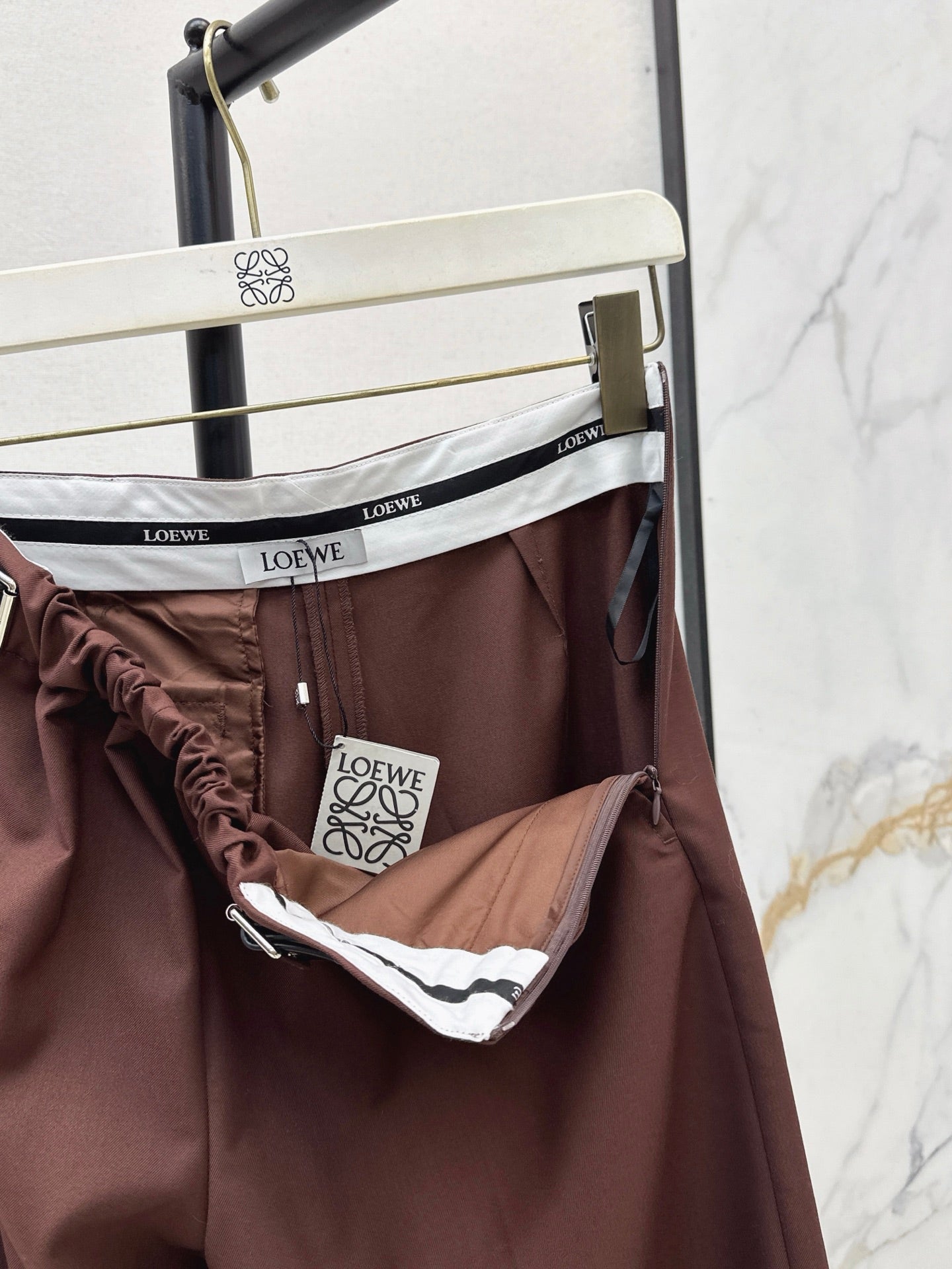 Loe 25fw wide-leg pants