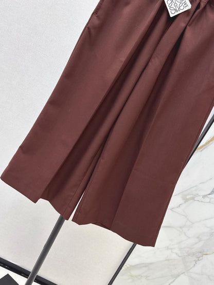 Loe 25fw wide-leg pants