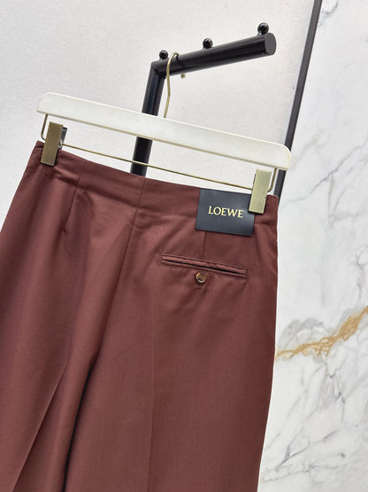Loe 25fw wide-leg pants