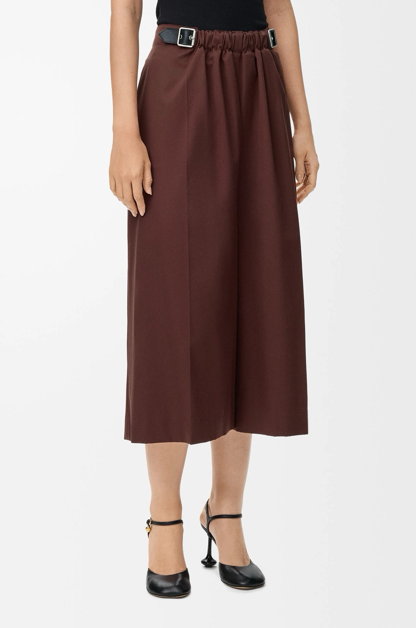 Loe 25fw wide-leg pants