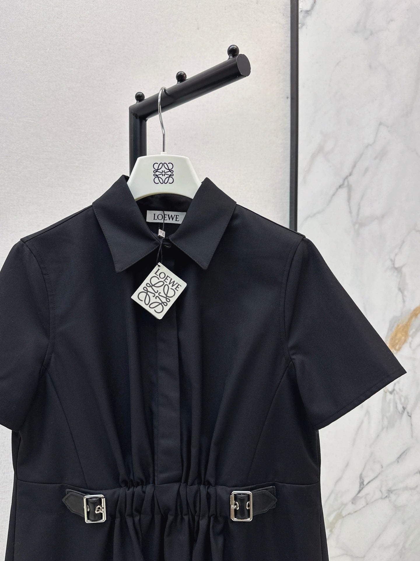 Loe 25fw ruffle dress