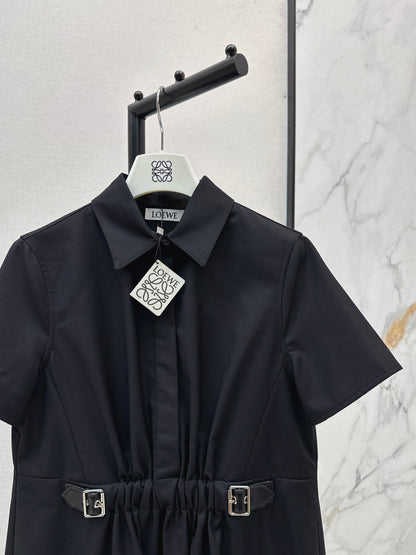 Loe 25fw ruffle dress
