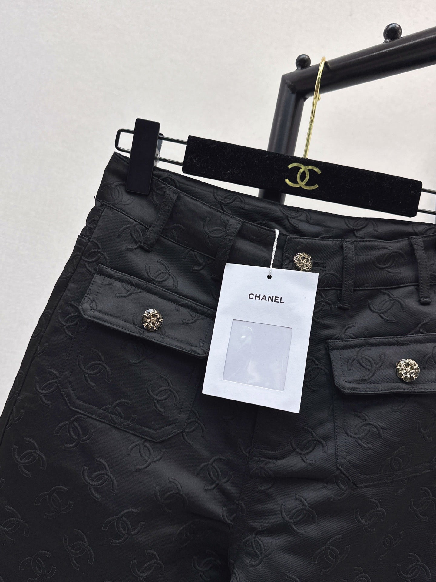 Chan 25fw jacquard pants