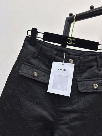 Chan 25fw jacquard pants