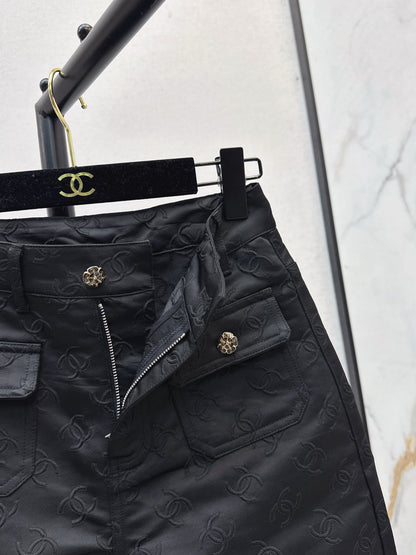 Chan 25fw jacquard pants