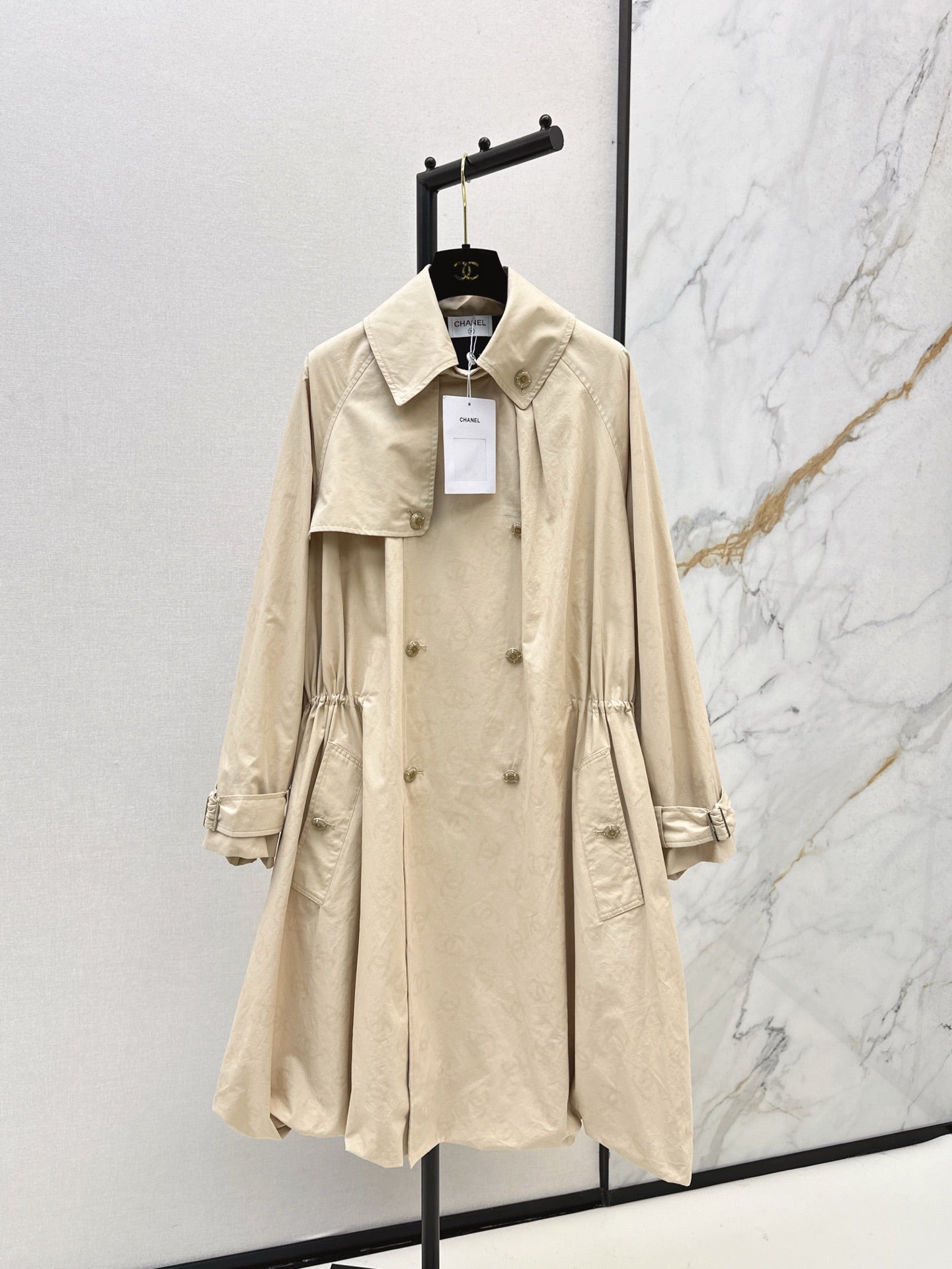 Chan 25fw jacquard coat