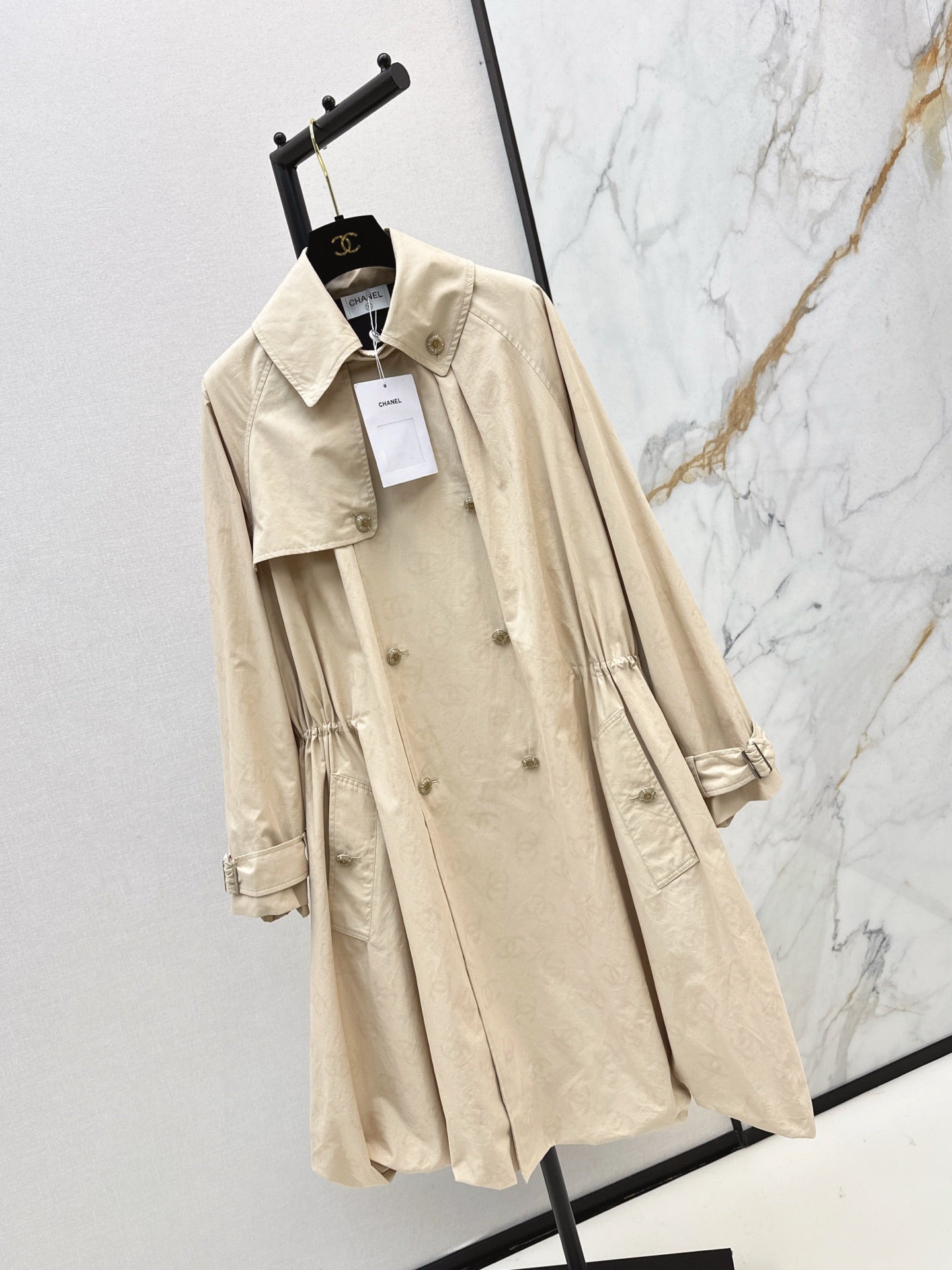 Chan 25fw jacquard coat
