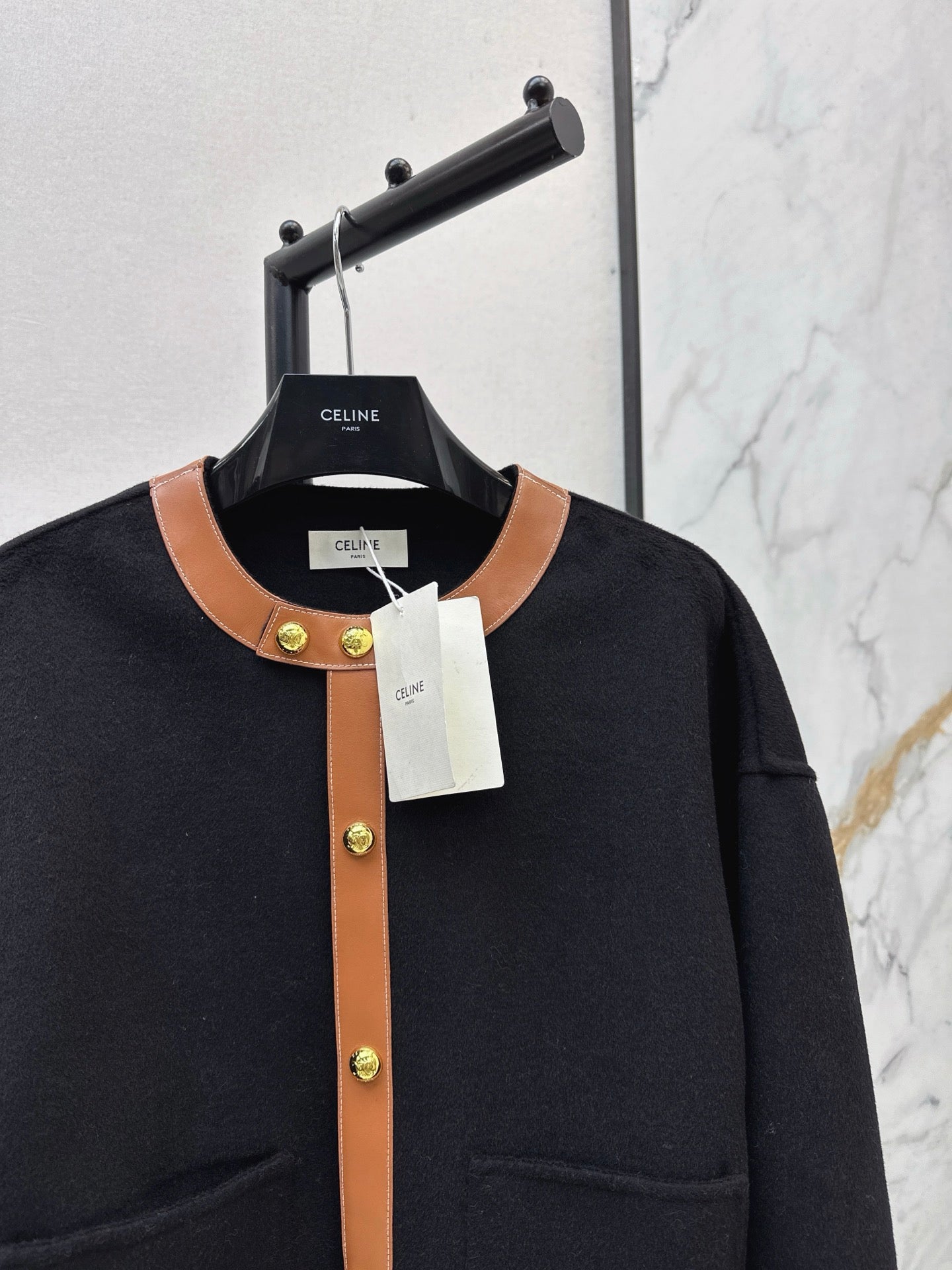 Celi 25fw patchwork jacket