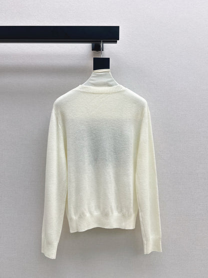 CD 25fw embroidered sweater