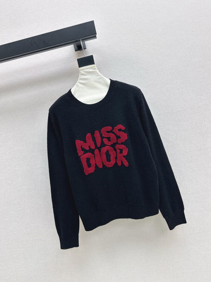 CD 25fw embroidered sweater