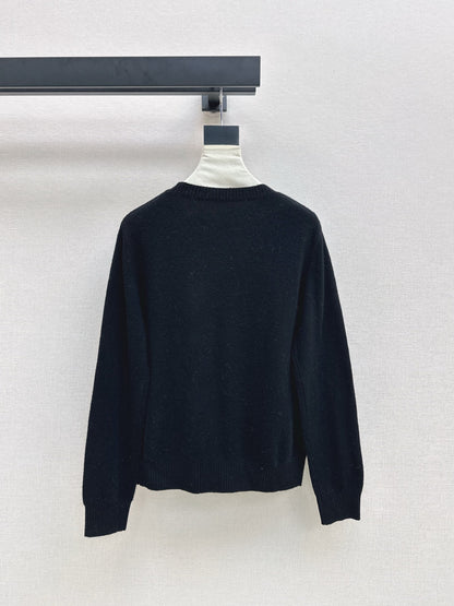 CD 25fw embroidered sweater