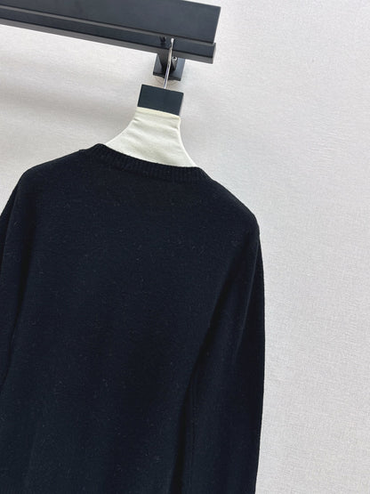 CD 25fw embroidered sweater