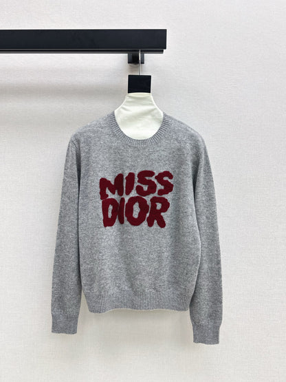 CD 25fw embroidered sweater