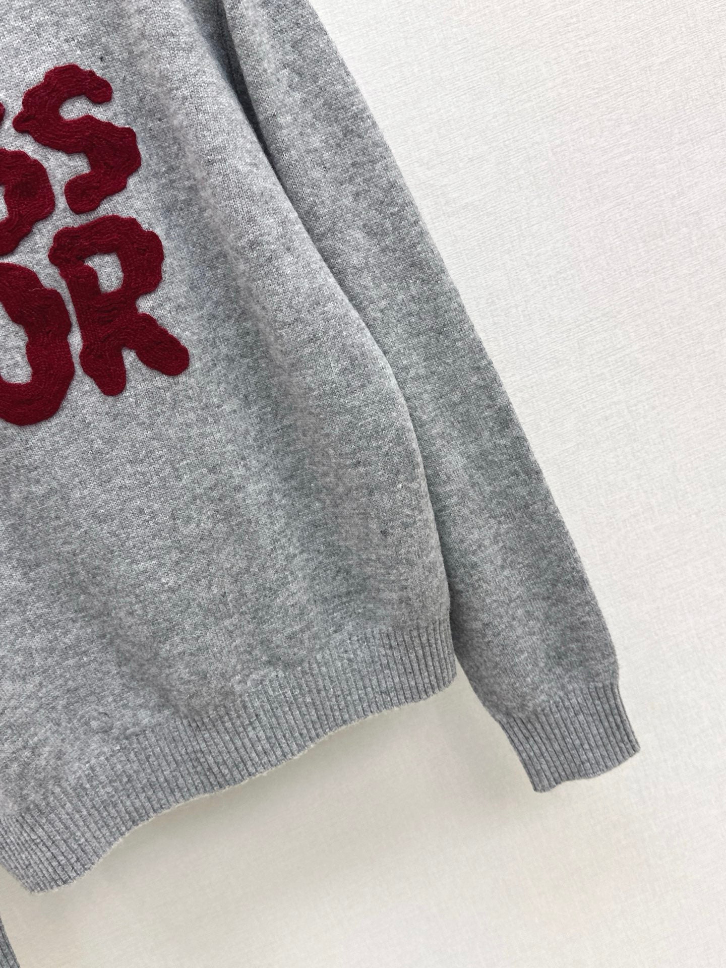 CD 25fw embroidered sweater