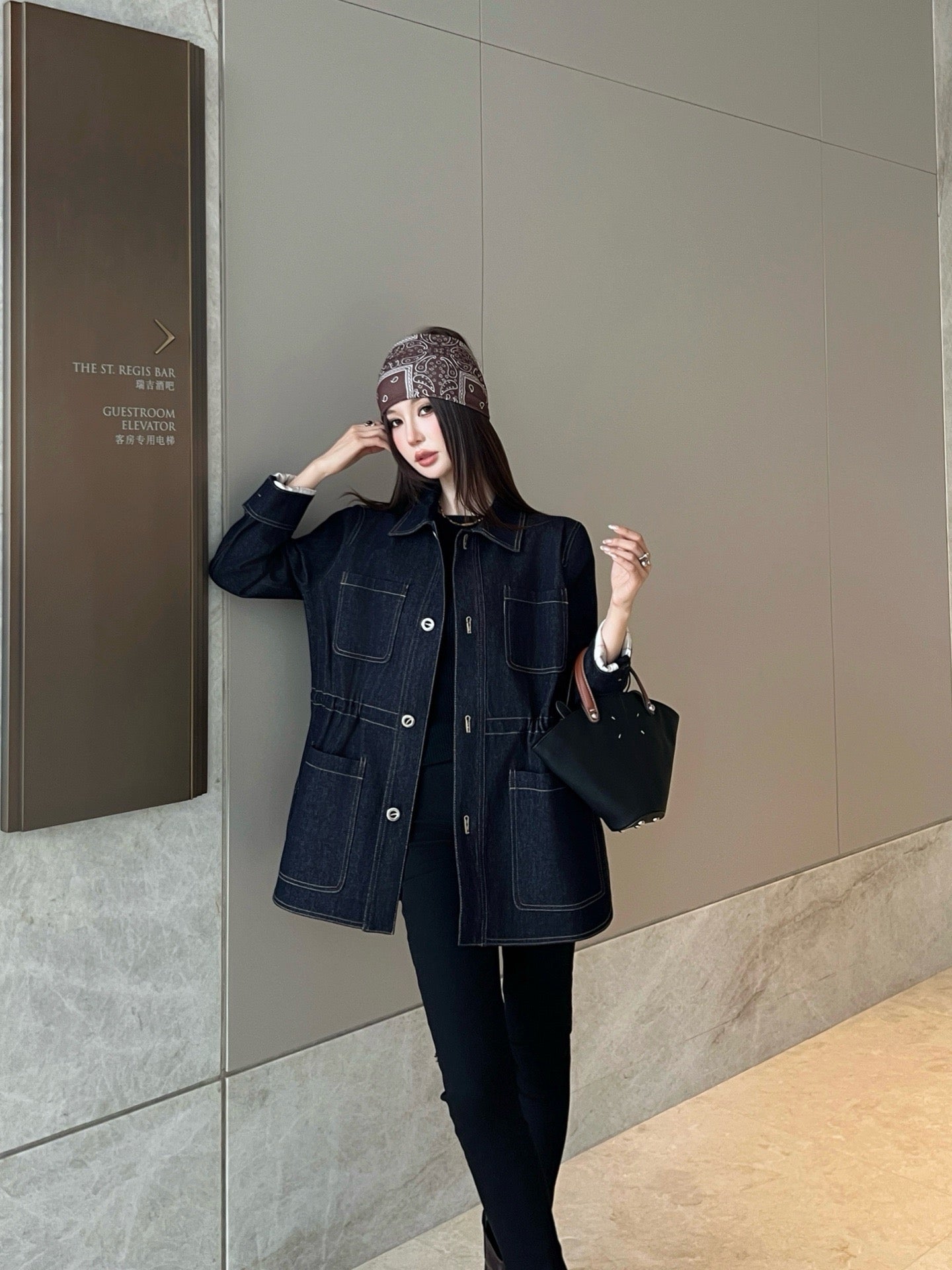 Loro 25fw denim jacket