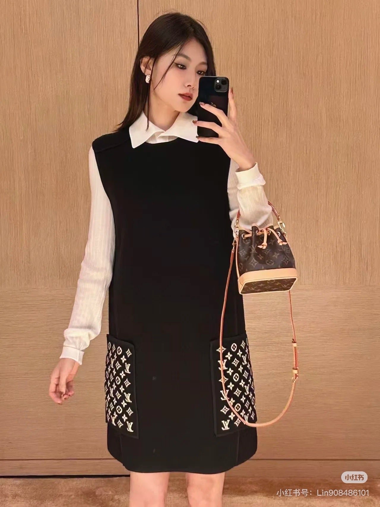 Loui 25fw sleeveless dress