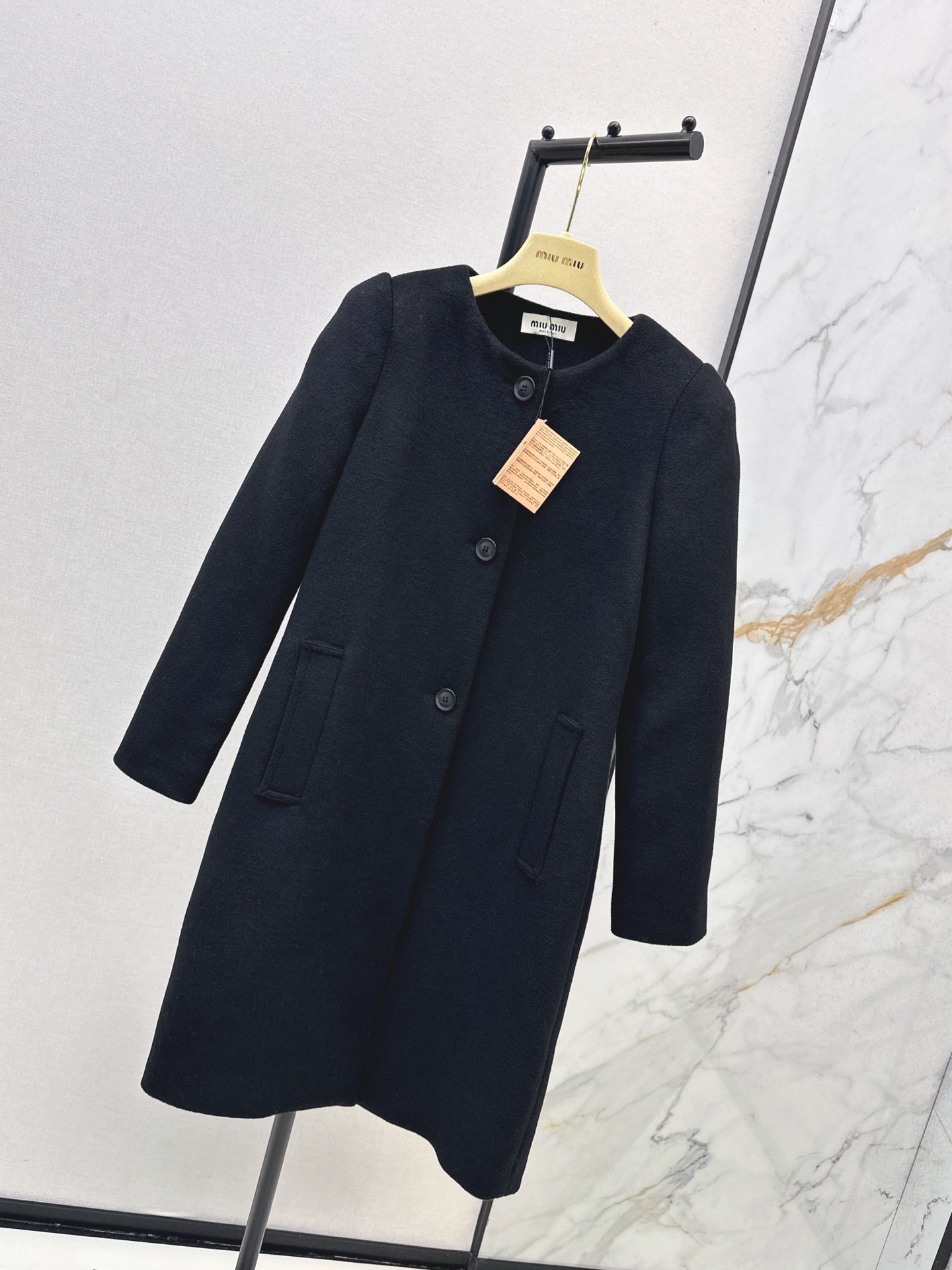Miu 25fw wool overcoats