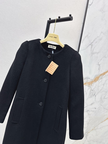Miu 25fw wool overcoats