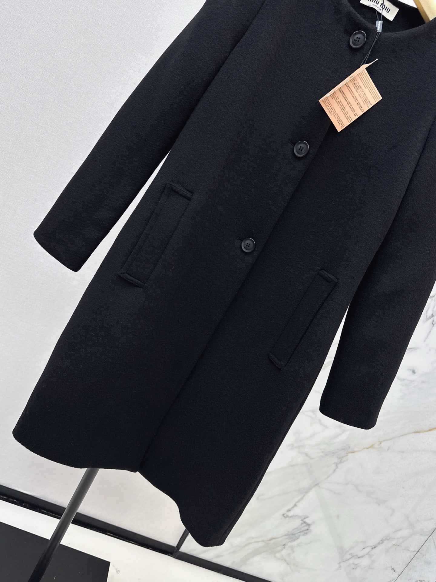 Miu 25fw wool overcoats