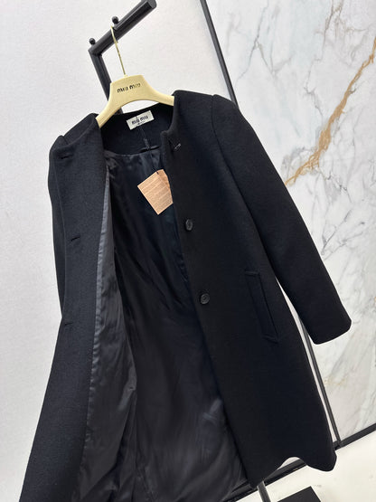 Miu 25fw wool overcoats