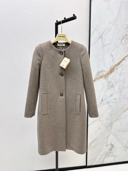 Miu 25fw wool overcoats