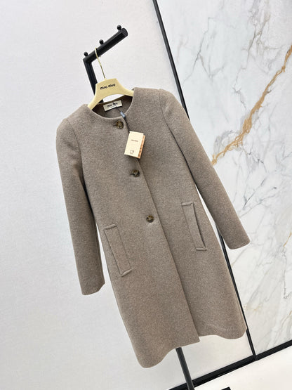 Miu 25fw wool overcoats