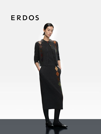 Erdo 25fw cashmere cardigan