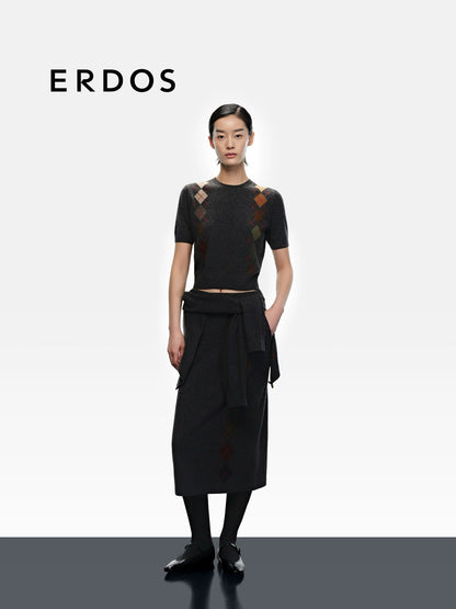 ER 25fw jacquard sweater