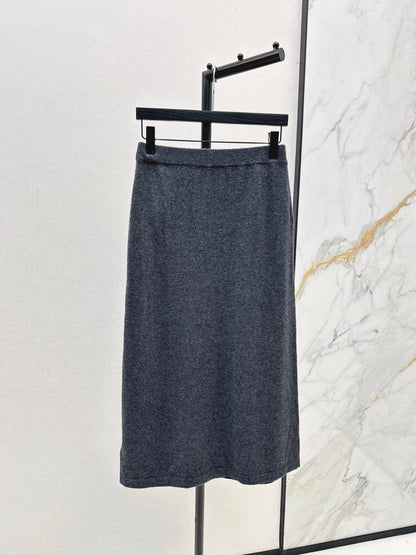 ER 25fw jacquard skirt
