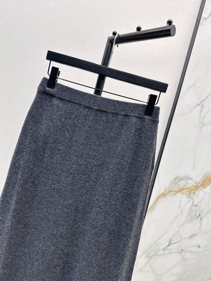 ER 25fw jacquard skirt