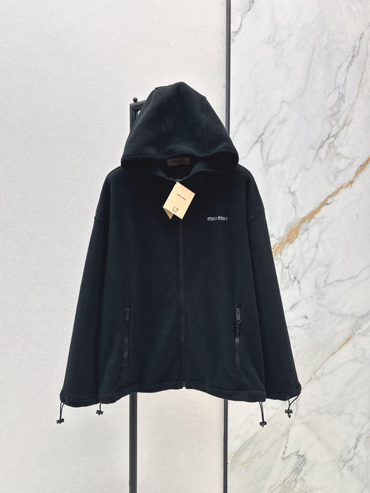 Miu 25fw hooded jacket