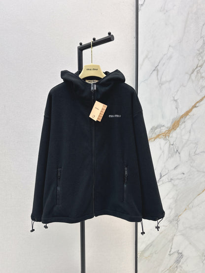 Miu 25fw hooded jacket
