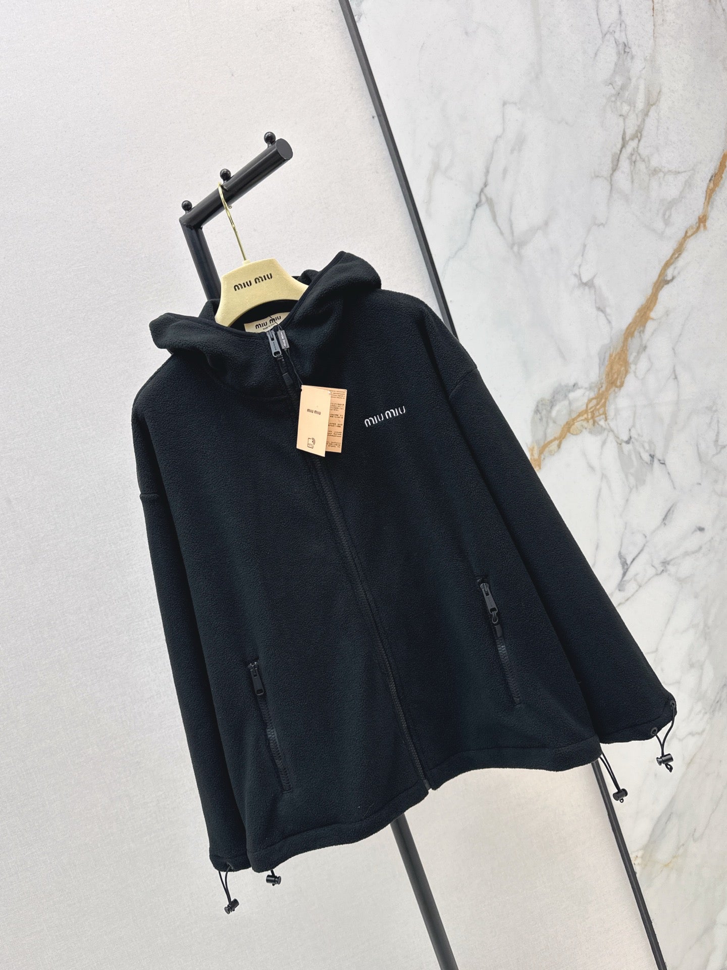 Miu 25fw hooded jacket