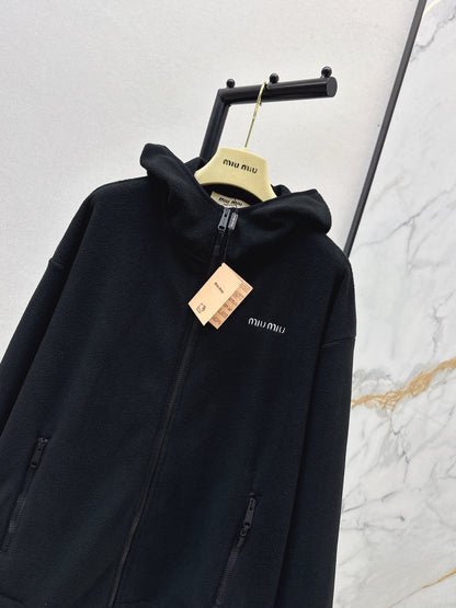 Miu 25fw hooded jacket