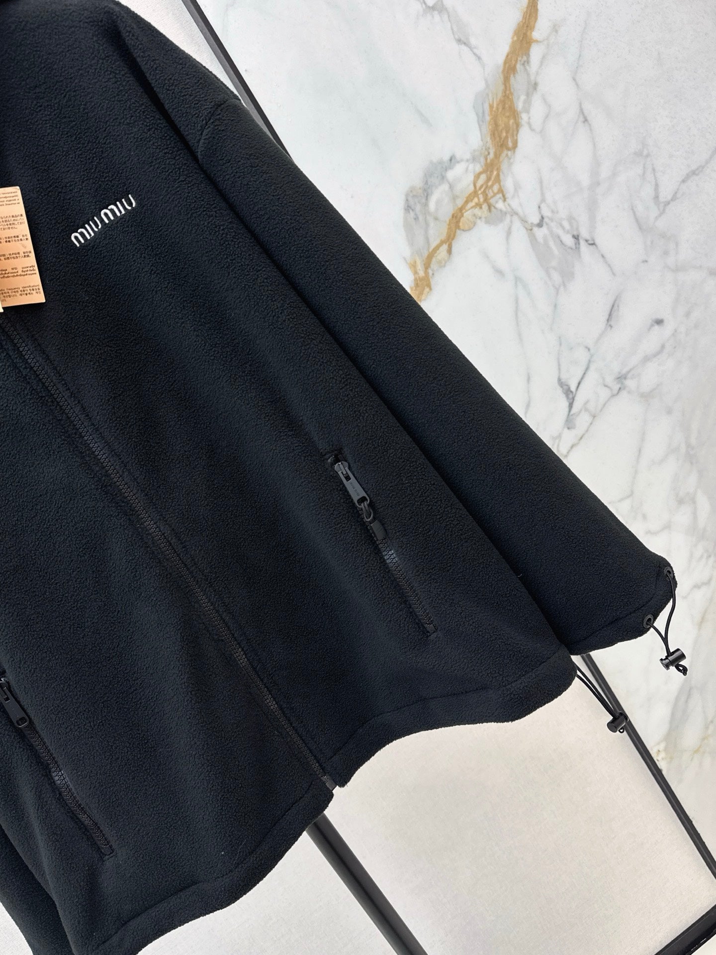 Miu 25fw hooded jacket