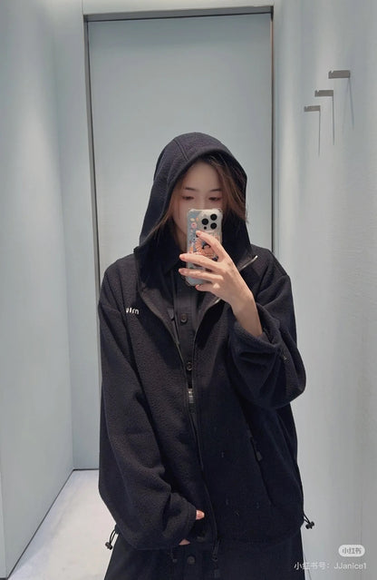 Miu 25fw hooded jacket