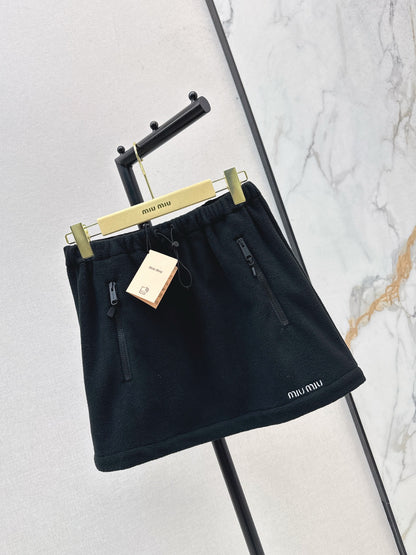 Miu 25fw jacquard skirt