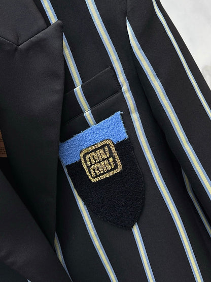 Miu 25fw webbing blazer