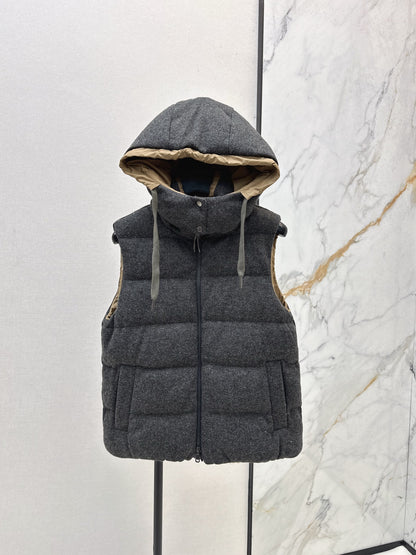 Brun 25fw down vest