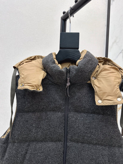 Brun 25fw down vest