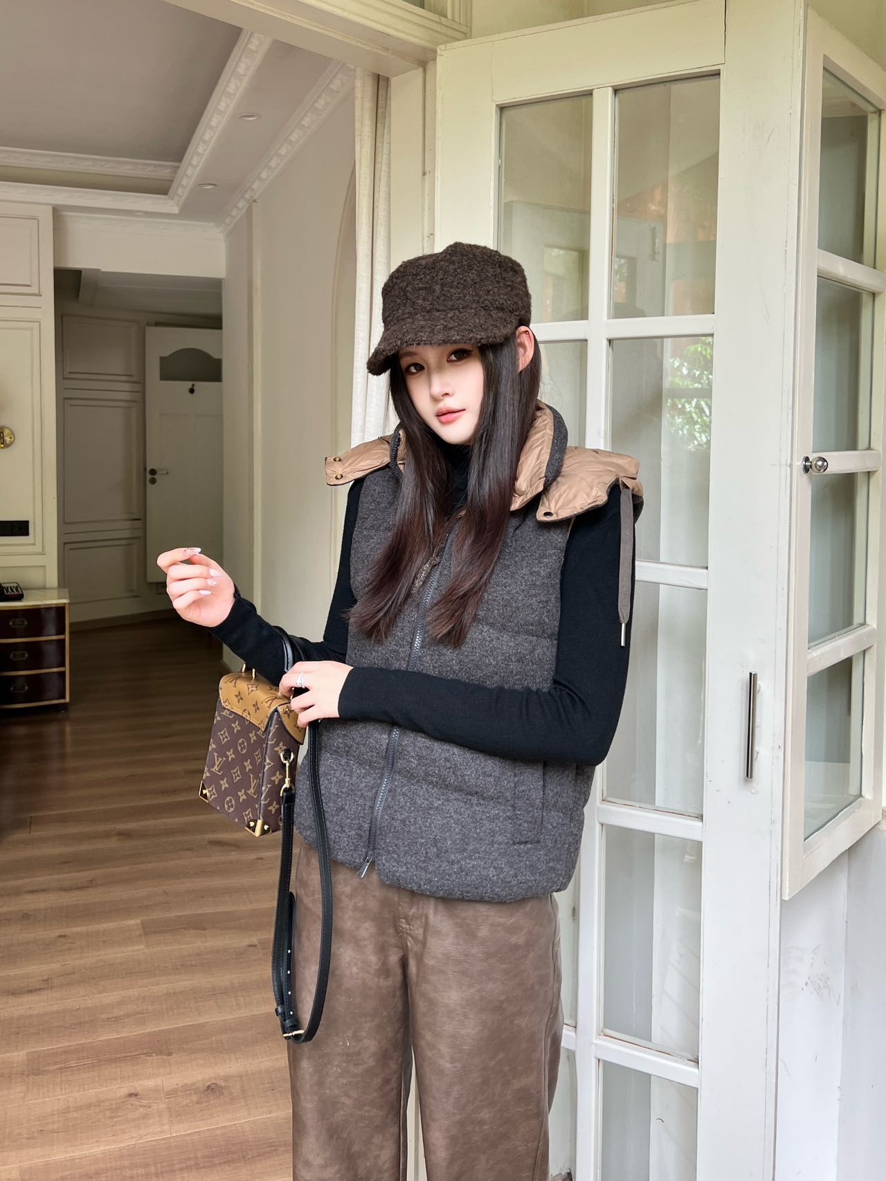 Brun 25fw down vest