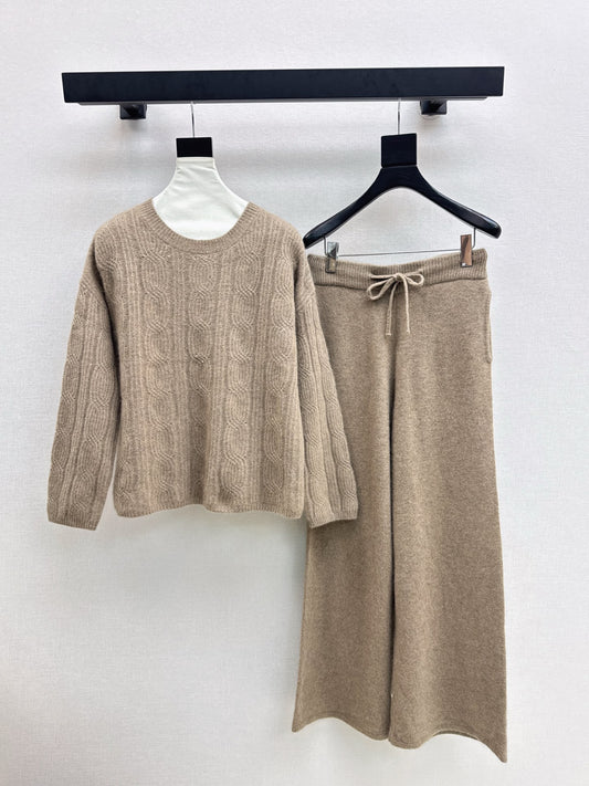 Loro 25fw sweater suit