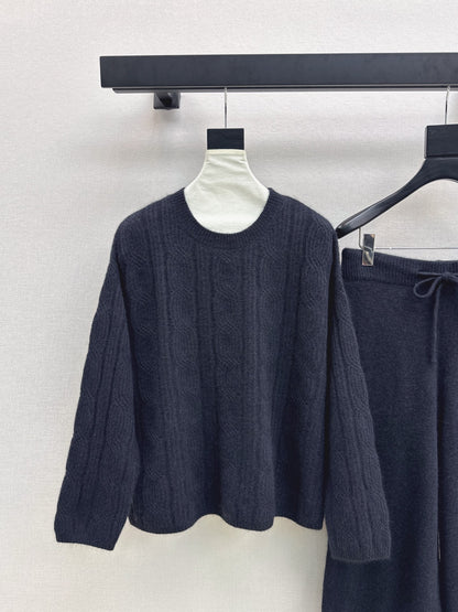 Loro 25fw sweater suit