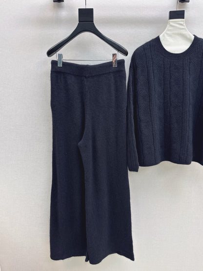 Loro 25fw sweater suit