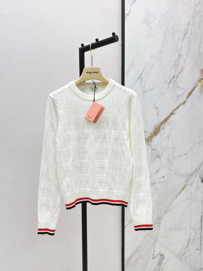 Miu 25fw wool sweater