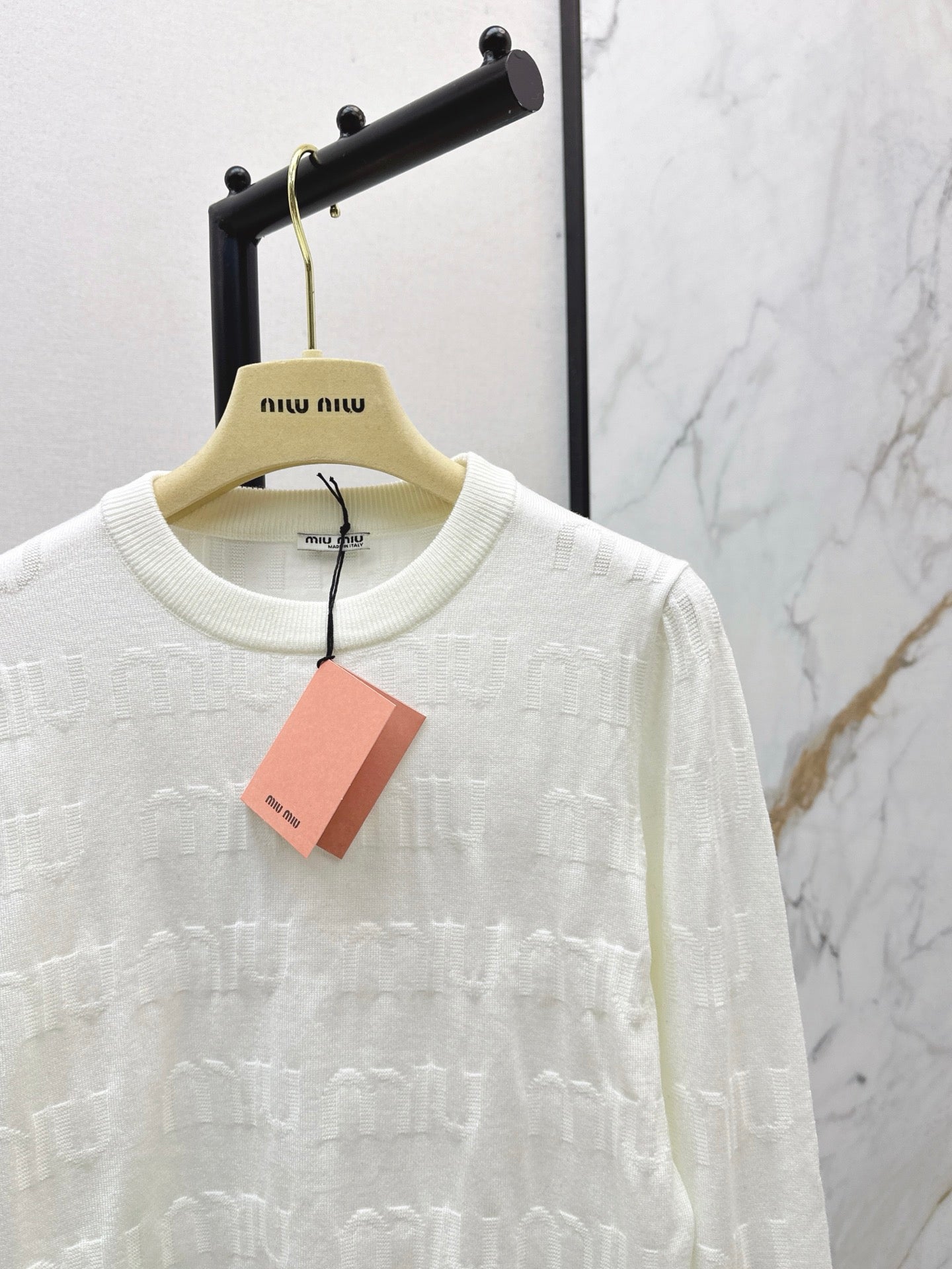 Miu 25fw wool sweater